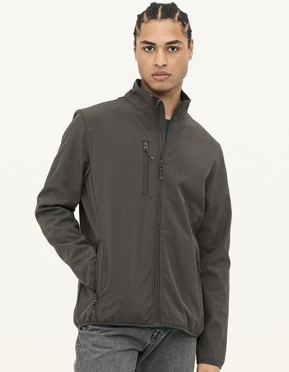 Men´s Falcon Zipped Softshell Jacket - Königsblau 241