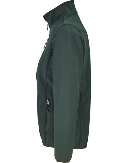 Women´s Falcon Zipped Softshell Jacket - Waldgrün