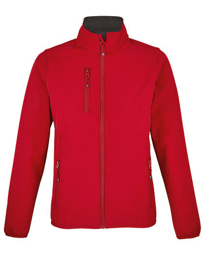Women´s Falcon Zipped Softshell Jacket - Pfefferrot