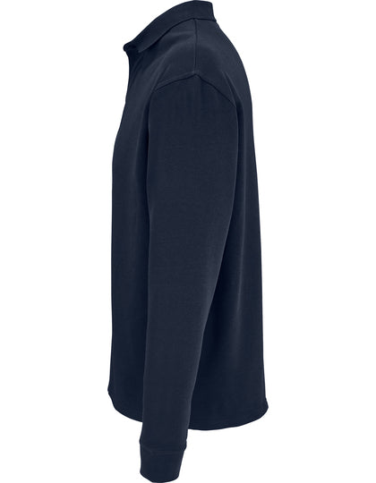 Unisex Polo Collar Sweatshirt Heritage - Französische Marine