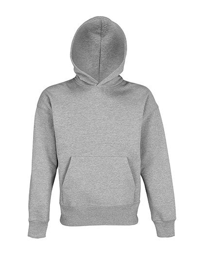 Unisex Hooded Sweatshirt Origin - Graue Melange
