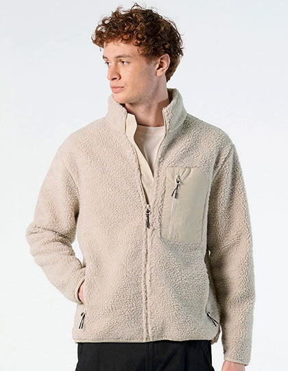 Unisex Sherpa Jacket Fury - Scherbeige - Beige