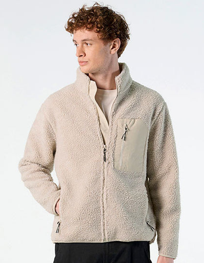 Unisex Sherpa Jacket Fury - Scherbeige - Beige