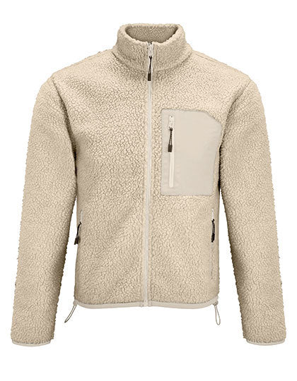 Unisex Sherpa Jacket Fury - Scherbeige - Beige