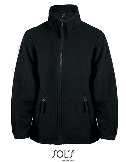 Kids´ Fleecejacket North- Schwarz