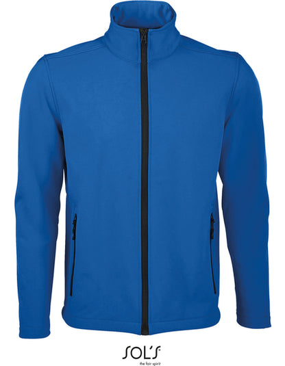 Men´s Softshell Zip Jacket Race - Königsblau 241