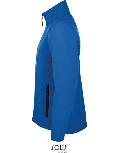 Men´s Softshell Zip Jacket Race - Königsblau 241
