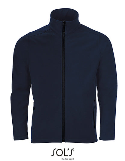 Men´s Softshell Zip Jacket Race - Französische Marine