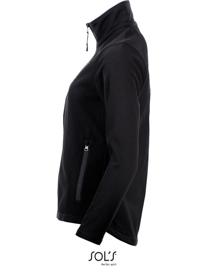 Women´s Softshell Zip Jacket Race - Flaschengrün