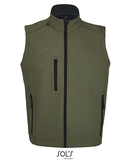 Men´s Sleeveless Softshell Rallye -    Armee