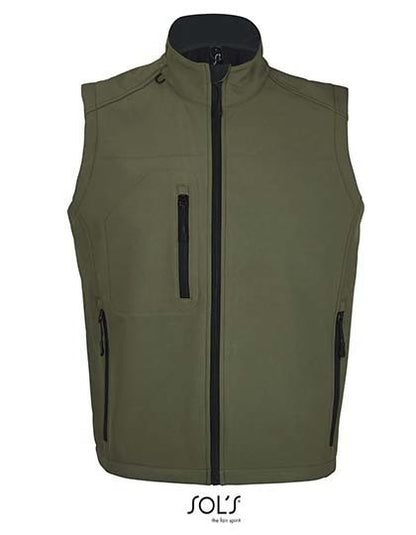 Men´s Sleeveless Softshell Rallye -    Armee