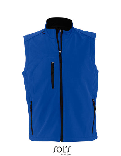 Men´s Sleeveless Softshell Rallye -   Königsblau 241