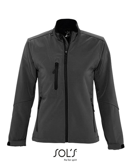 Women´s Softshell Jacket Roxy - Anthrazitgrau (einfarbig)