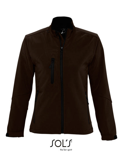 Women´s Softshell Jacket Roxy - Dunkle Schokolade