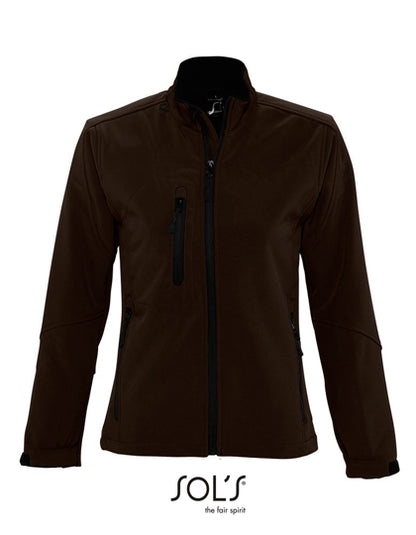 Women´s Softshell Jacket Roxy - Dunkle Schokolade