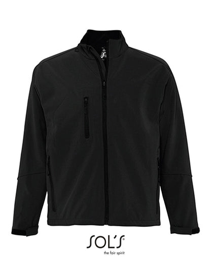 Men´s Softshell Jacket Relax - Schwarz