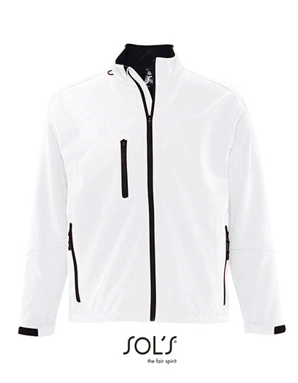 Men´s Softshell Jacket Relax - Weiss