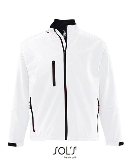 Men´s Softshell Jacket Relax - Weiss