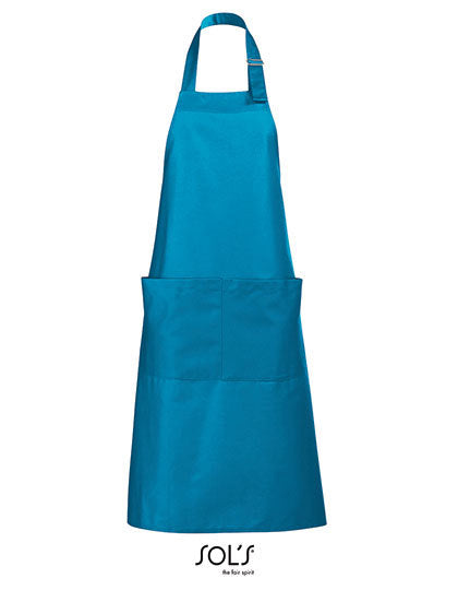 Long Apron Gala-Aqua