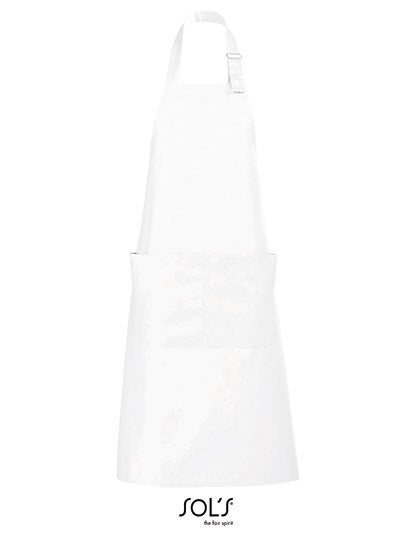 Long Apron Gala-Weiß