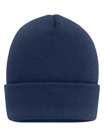 High Brim Beanie -   Marine