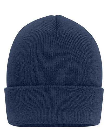 High Brim Beanie -   Marine