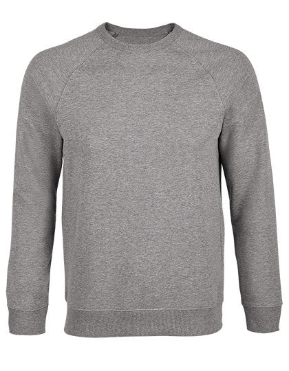 Men´s French Terry Sweatshirt Nelson   - Graumelange