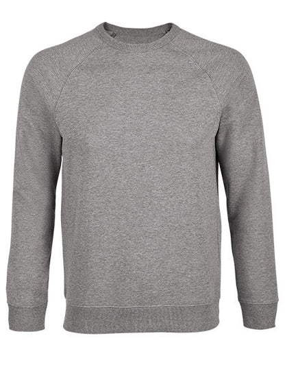 Men´s French Terry Sweatshirt Nelson   - Graumelange