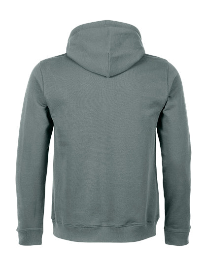 Men´s French Terry Hoodie Nicholas - Staubiges Grün