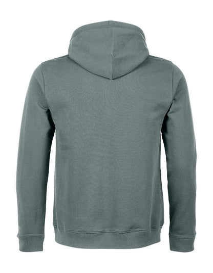 Men´s French Terry Hoodie Nicholas - Staubiges Grün