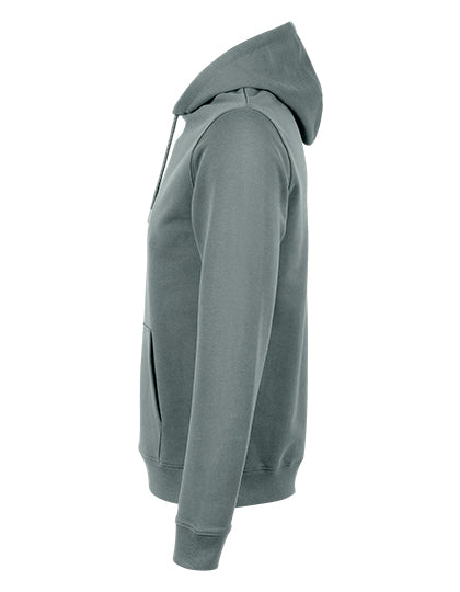 Men´s French Terry Hoodie Nicholas - Staubiges Grün
