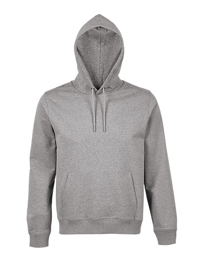 Men´s French Terry Hoodie Nicholas - Graue Melange