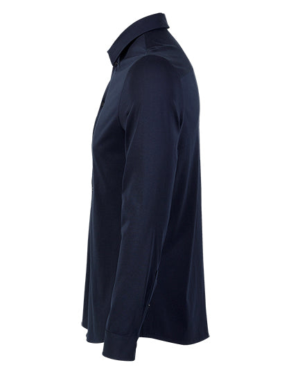 Men´s Mercerised Shirt Balthazar-Nacht