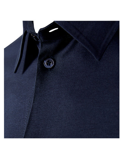 Men´s Mercerised Shirt Balthazar-Nacht