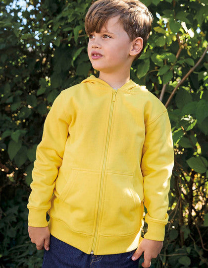 Kids´ Zip Hoodie -      Gelb