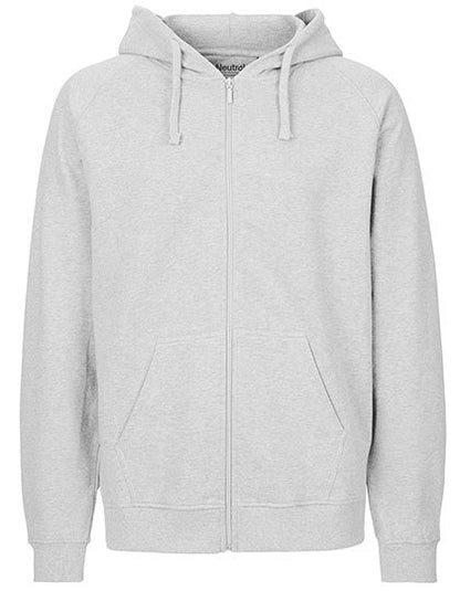 Men´s Zip Hoodie - Aschgrau