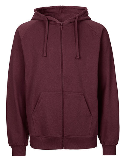 Men´s Zip Hoodie - Bordeauxrey