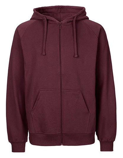 Men´s Zip Hoodie - Bordeauxrey