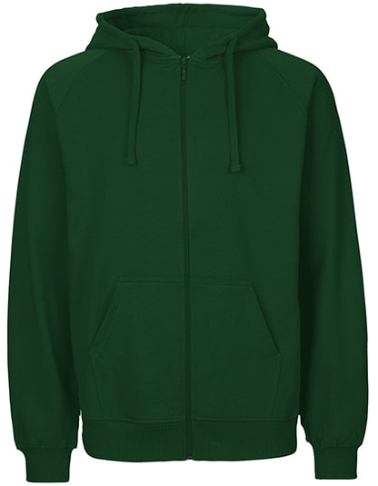Men´s Zip Hoodie - Flaschengrün