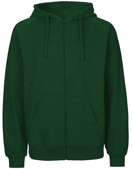 Men´s Zip Hoodie - Flaschengrün