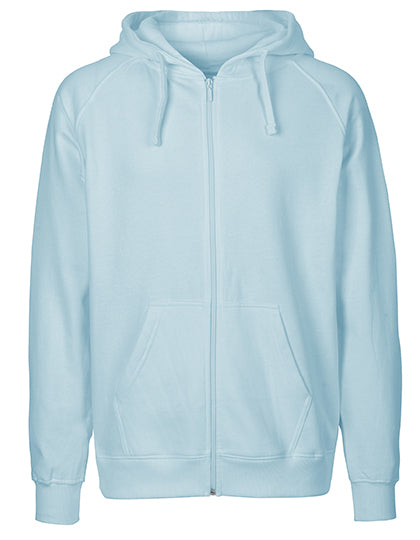 Men´s Zip Hoodie - Hellblau