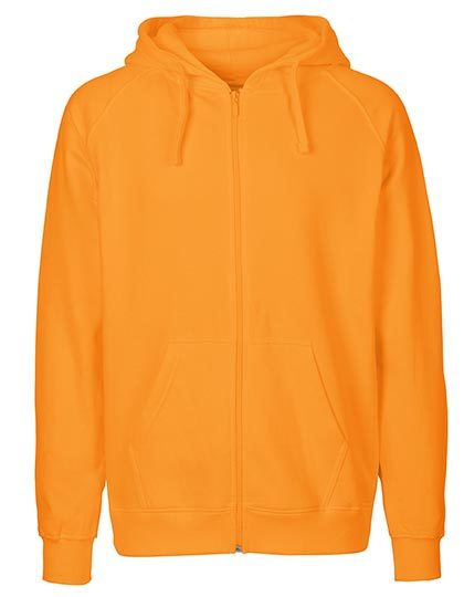 Men´s Zip Hoodie - Okay, Orange