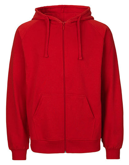 Men´s Zip Hoodie - Rot
