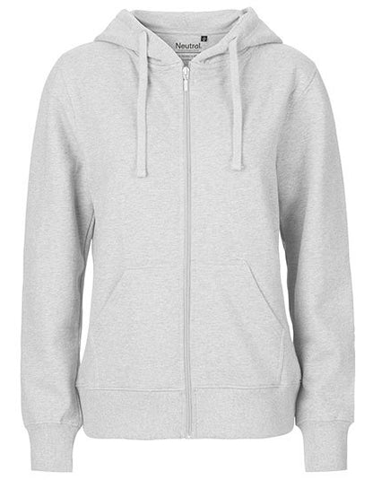 Ladies´ Zip Hoodie - Aschgrau