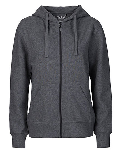 Ladies´ Zip Hoodie - Dunkles Heidekraut