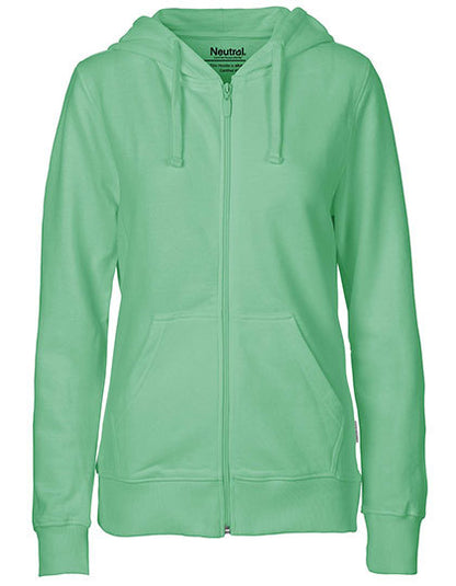 Ladies´ Zip Hoodie - Staubige Minze