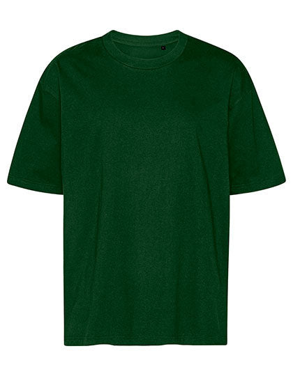 Oversized T-Shirt -Flaschengrün