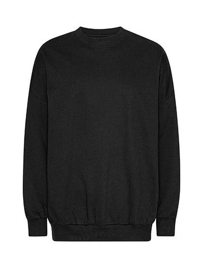 Athletic Crew Neck Sweat -  Schwaraz