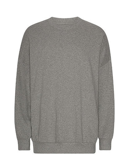 Oversized Sweatshirt - Sportgrau