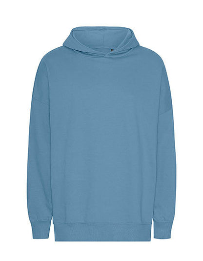 Oversized Hoodie -    Staubiges Indigo